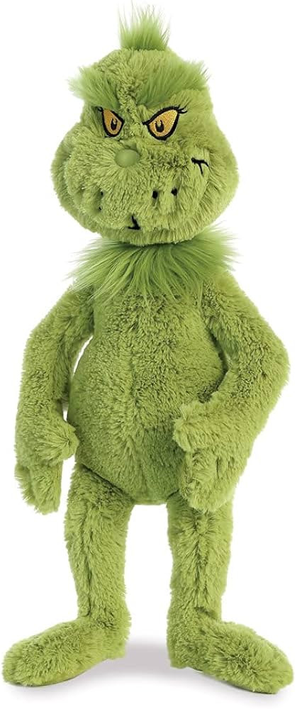 Aurora® Whimsical Dr. Seuss™ Grinch Stuffed Animal - Magical Storytelling - Officially License... | Amazon (US)