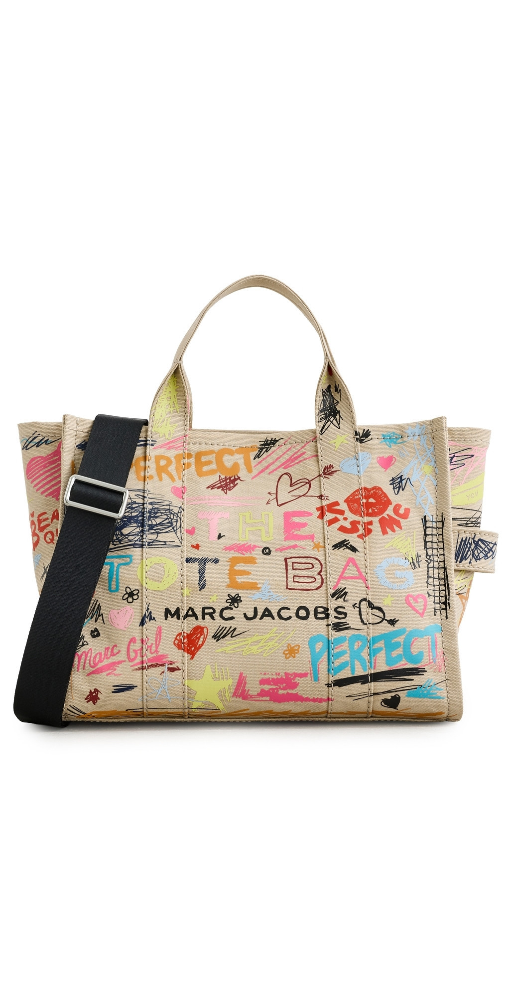 Marc Jacobs The Medium Tote Beige Multi One Size | Shopbop