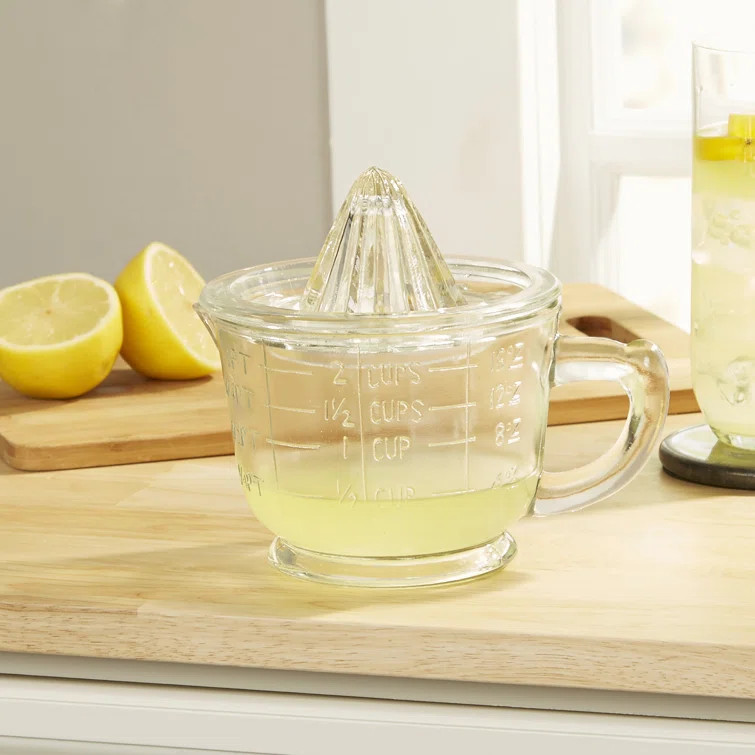 Three Posts™ Babbitt 2-Piece Glass Measuring Cup Set | Wayfair North America