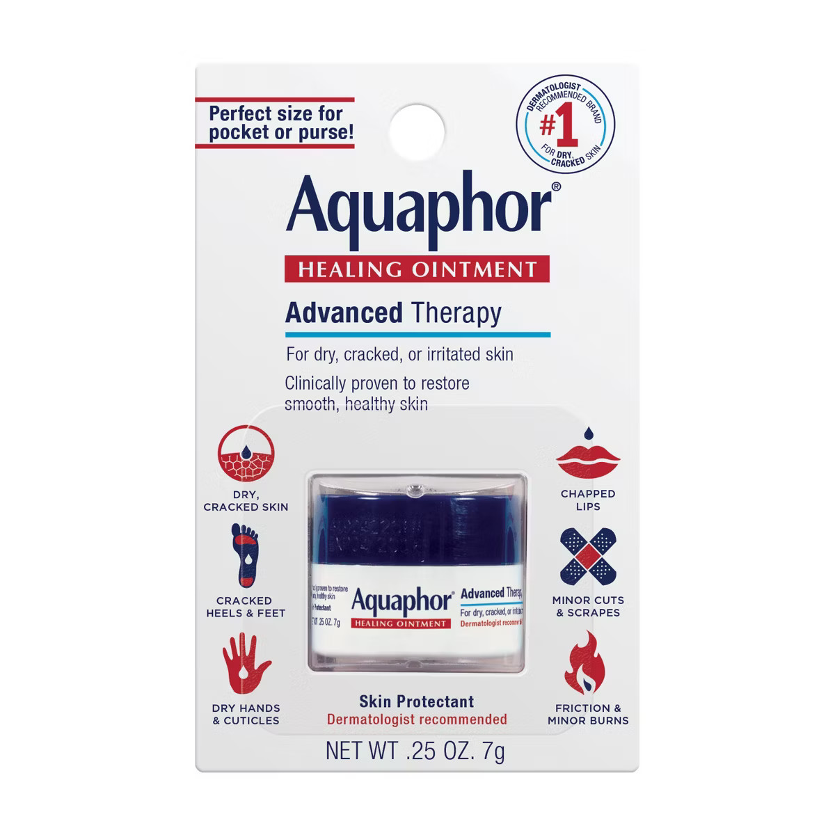 Aquaphor Healing Ointment Skin Protectant Advanced Therapy Moisturizer for Dry and Cracked Skin U... | Target