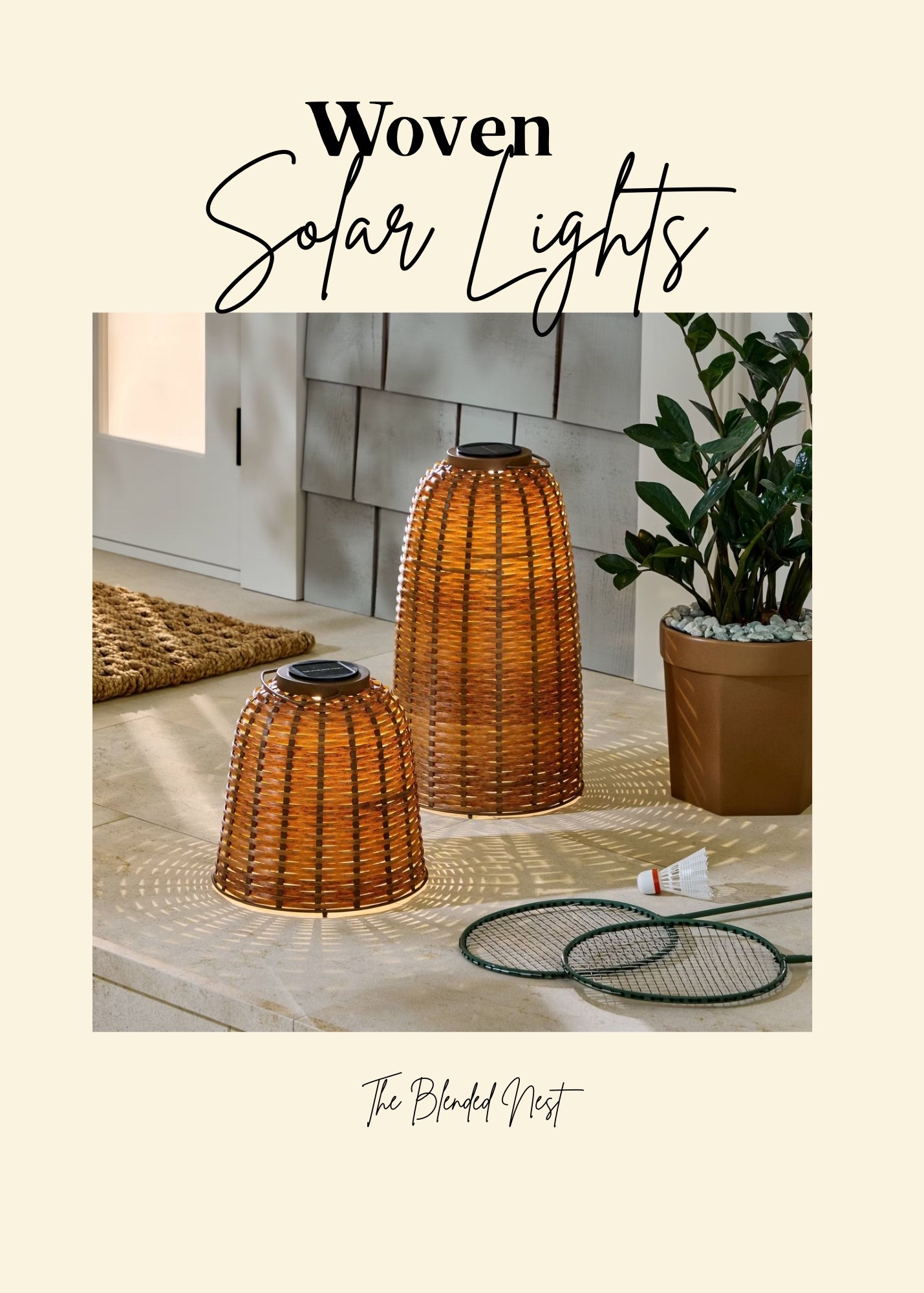 I think these are SO cool!   I love that they’re woven and you can use them outdoors.  The come in 2 sizes and over 300+ were sold last month!  Don’t be surprised if they seek out!

#LTKSeasonal #LTKHome