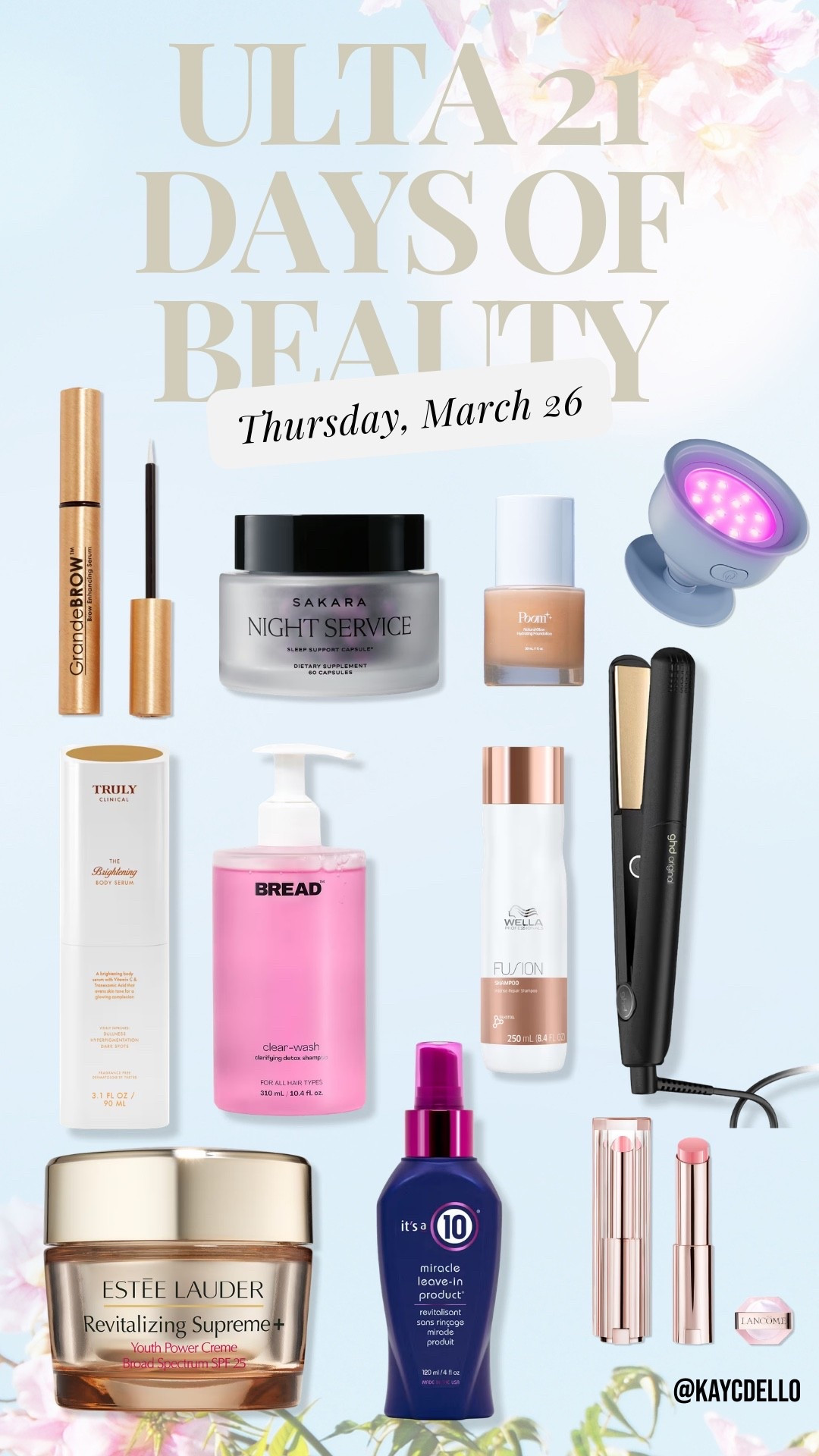 LAST DAY of Ulta’s 21 Days of Beauty 🚨
don’t miss these deals before they’re GONE 😭
so many of my favs are included (and major savings!!)

linking everything here so you don’t miss out 👀✨
#LTKBeauty #LTKSale #LTKFinds #UltaBeauty #21DaysOfBeauty #BeautyDeals #MakeupDeals #SkincareRoutine #HaircareMustHaves #LTKSeasonal

#LTKgrwm #LTKootd #LTKBeauty