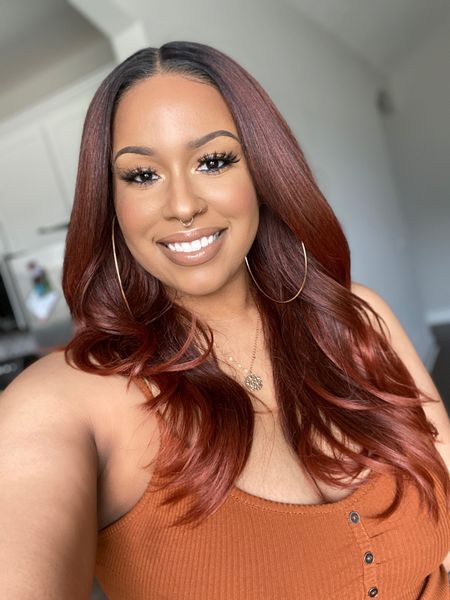 Outre Kamiyah is a Perfect Fall Ready Synthetic Wig! Get her in this color, DR2/GINGERBROWN, & DRFF2/CINNAMON MOCHA 
#fallhairinspo #syntheticwig #outrewigs #amazonwig 

#LTKfindsunder50 #LTKstyletip #LTKbeauty