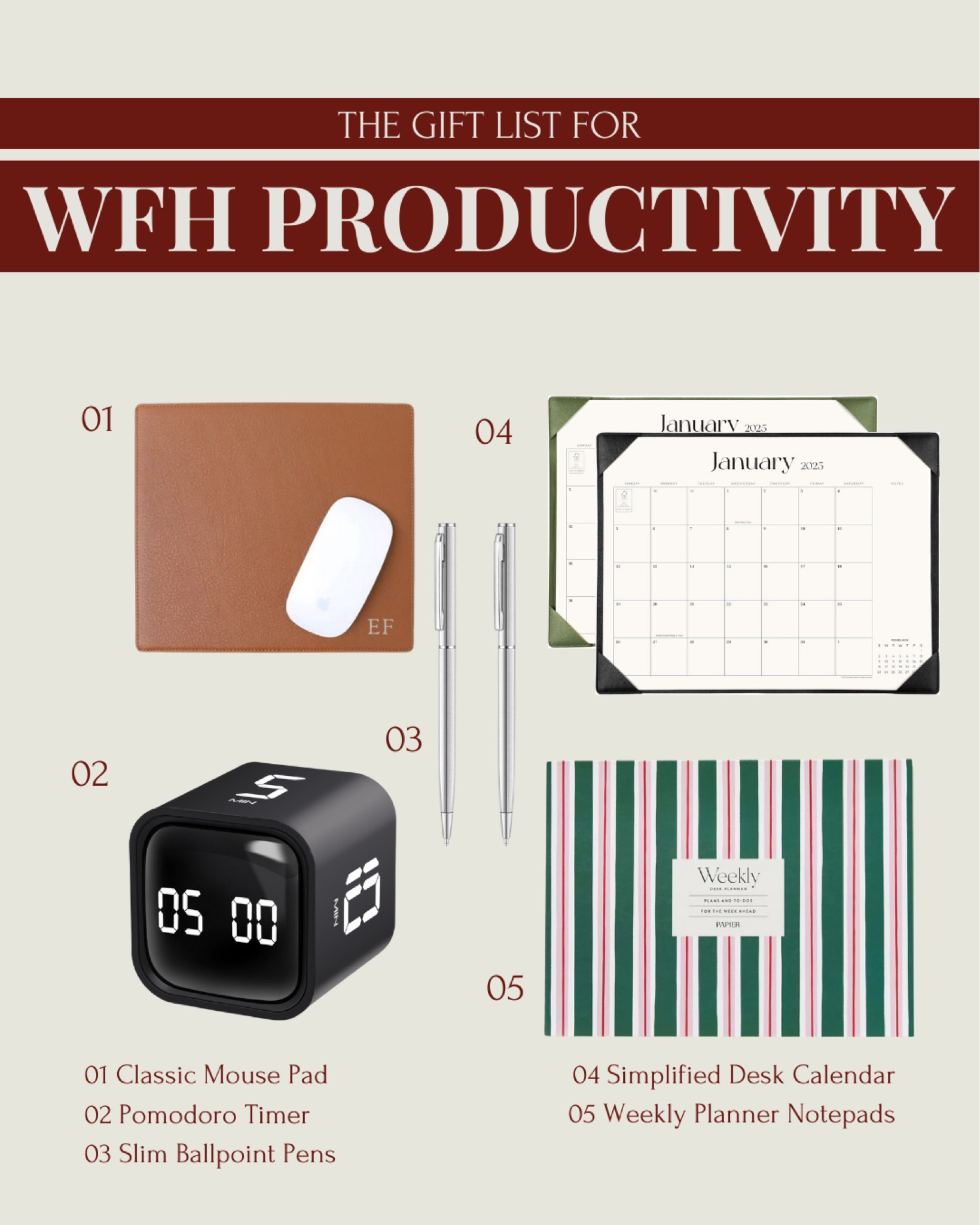 WFH productivity gifts, perfect your WFH bestie, sister, or mom. Anyone will love these!

#LTKGiftGuide #LTKFindsUnder50 #LTKHome