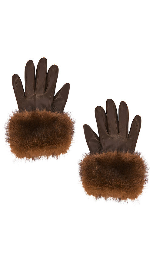 Adrienne Landau The Leather Glove in Brown. | Revolve Clothing (Global)