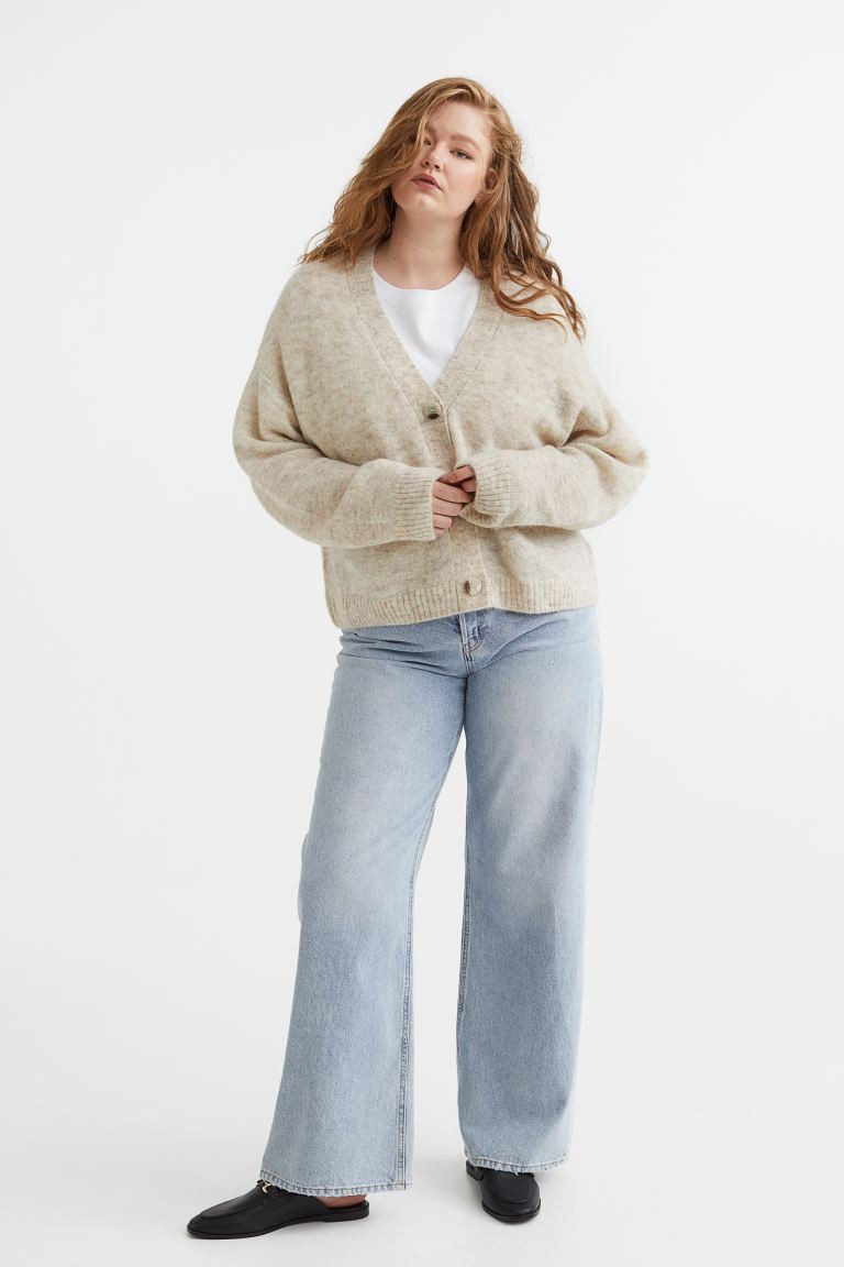 Wool-blend fine-knit cardigan | H&M (UK, MY, IN, SG, PH, TW, HK)