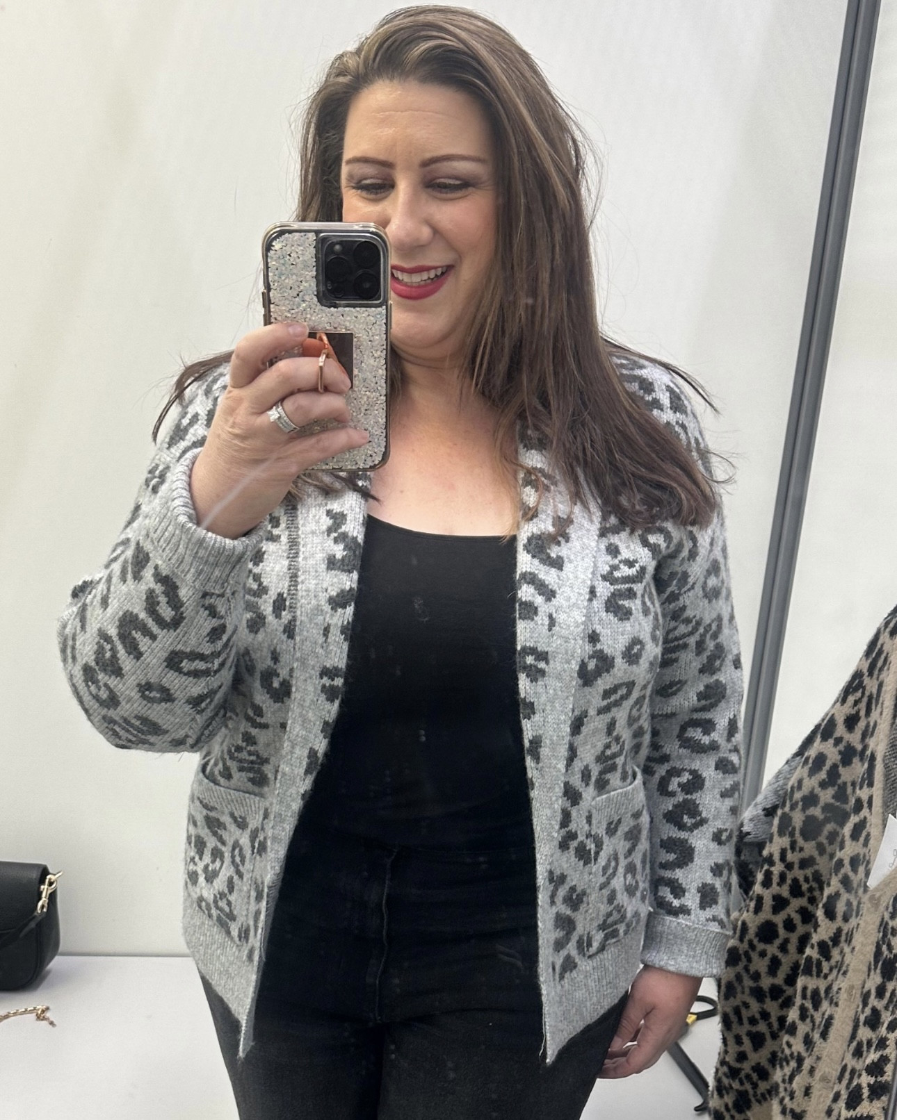 Style Tip: There are very subtle differences between these 2 cardigans. My same size 18 body looks so different between the two. Let’s talk about why you might chose one over the other for your body type:

If you tend to be an apple shape or carry more weight in your tummy sweater #1 is an excellent option since it has the solid black in the middle & gives the illusion of a smaller waist by drawing the eye to the print just on the otter sides. 

Cardigan #2 is for those girlies pear shape girlies who are smaller on the top & want to accentuate their assets. This sweater draws the eye to the smallest area making the most of waist & bust with the visual print all over since it’s a closed button down.

So, are you a closed or open kind of cardigan type of girl….

Which one is your vibe 1 or 2? 

I’ve listed several different prints in both styles on my LTK for easy shopping.
Comment “ both “ for the 🔗 or ✅ my LTK @StylingCurves

I am a pear shape so I like my tops tight & sized down. If you are an apple shaped or carry more weight in the belly consider true to size or size up. I’m a size 18 & am wearing a L 12-14 in #1 & an OX in #2. 

#stylingtip #styletip #stylingtips #stylingcurves #plussizestyle
#cozystyle #comfyootd #sweaters #plussizefashion #midsizefashion
#cardiganoutfit #greyabdblacksweater #plussizesweaters #walmartstyle #walmart #walmartfashion #walmartootd 

#LTKFindsUnder50 #LTKPlusSize #LTKMidsize