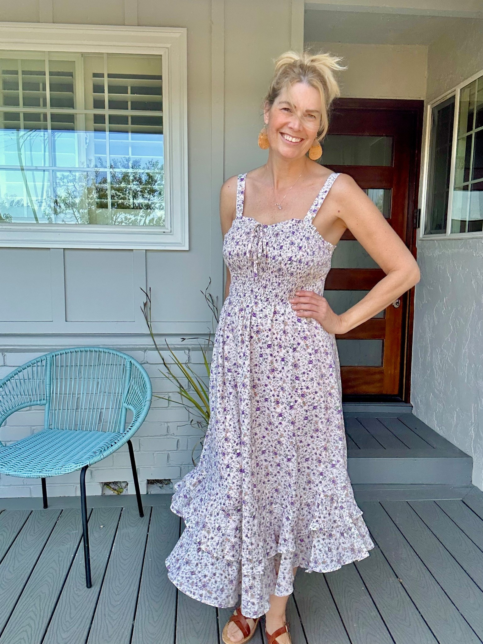 I think this may be more of the summer than a spring dress, but I love it anyway. #springdress #summerdress 

#LTKSpringSale #LTKFindsUnder50