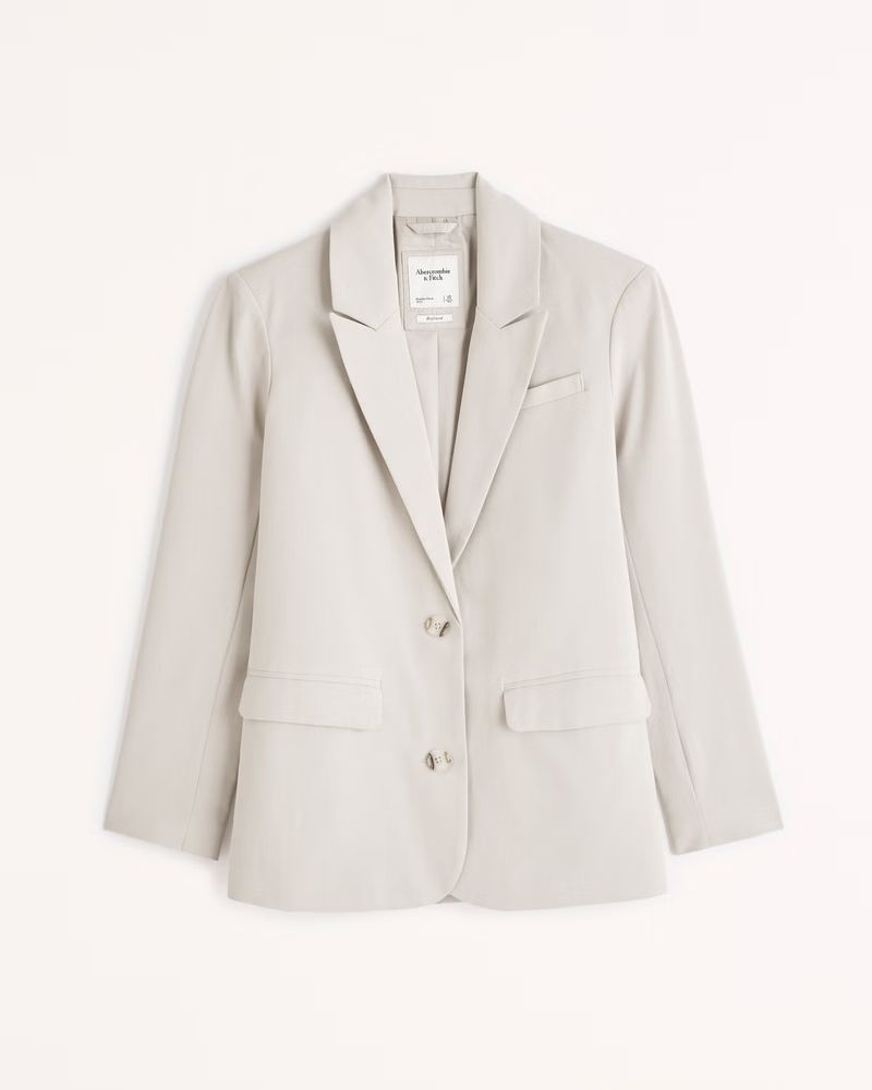 Women's Boyfriend Suiting Blazer | Women's Sale | Abercrombie.com | Abercrombie & Fitch (UK)