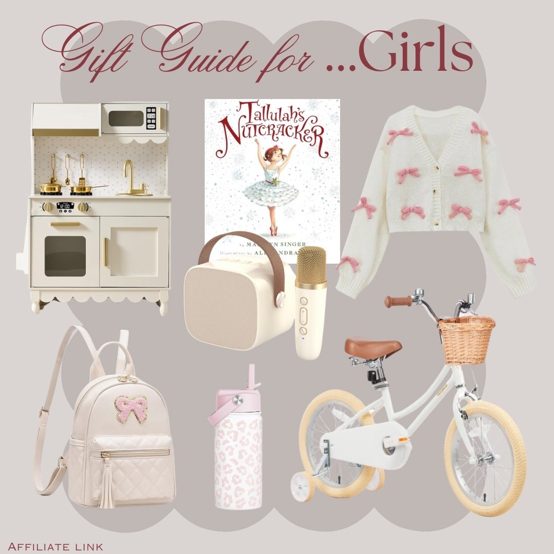 GIFT GUIDE FOR THE GIRLS 🎀✨

A curated gift wish list that is perfect for any girl in your life!


#GiftGuide #Gifts #ChristmasGifts #HolidayGifts #GiftGuides #HolidayHub #GiftsForgirls #ForHer #toddlers #kids #babygirl #girltoys #giftsforkids


#LTKGiftGuide #LTKKids #LTKHoliday