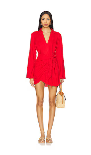 LSPACE Las Palmas Dress in Red. - size L | Revolve Clothing (Global)