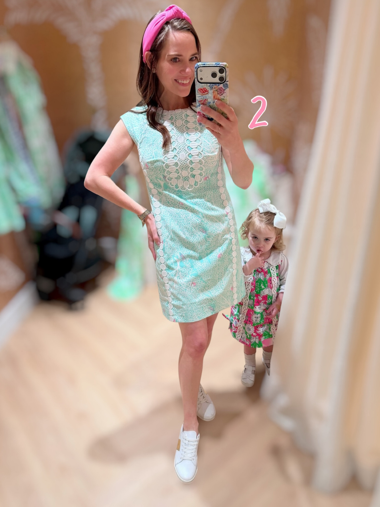 Lilly Pulitzer Rosalena Shift Dress 💚 Classic Coastal Preppy Style


Another timeless Lilly shift moment 💚🌴 This Rosalena Shift Dress is such a flattering, classic silhouette with the prettiest lace trim detail

Wearing a size 2 here and it fits true to size with that signature shift fit—more tailored through the chest and hips with a little extra room at the waist ✨ Structured but still comfortable and easy to wear all day

Love this styled casually with sneakers for a daytime look, but it would be perfect dressed up with sandals or wedges for brunch, showers, or summer events 💕

lilly pulitzer shift dress, green shift dress, preppy summer outfit, coastal style outfit, classic shift dress, resort wear, spring summer dress 💚🌴

#LTKmomlife #LTKKids #LTKWorkwear