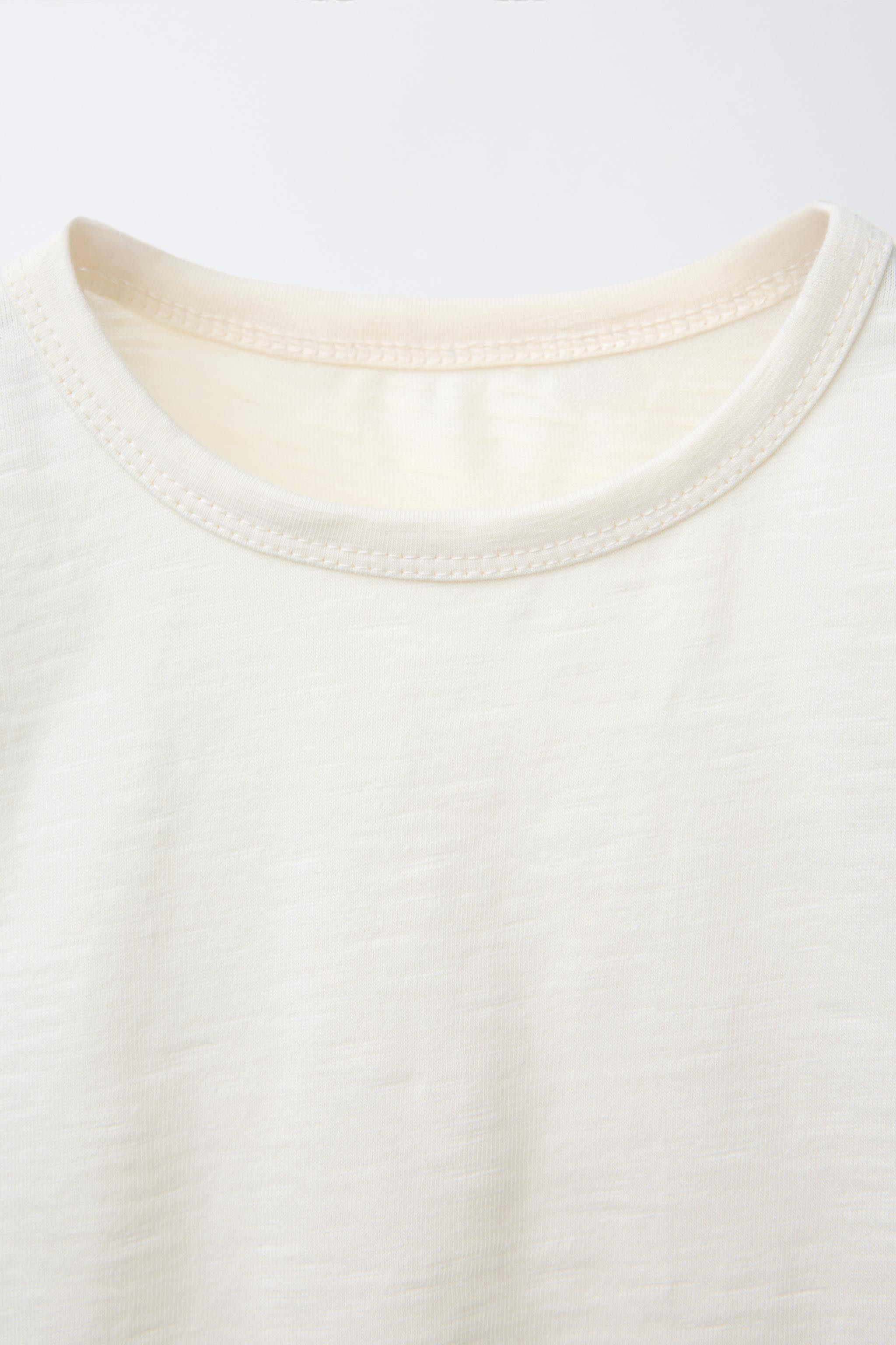 SLUB PLAIN T-SHIRT | Zara US