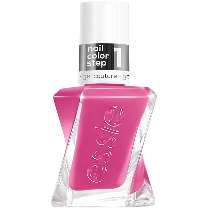 essie Gel Couture Nail Polish, Long Lasting Pink Nail Polish, Vegan, Fuel Your Life, 0.46 fl oz | Amazon (US)