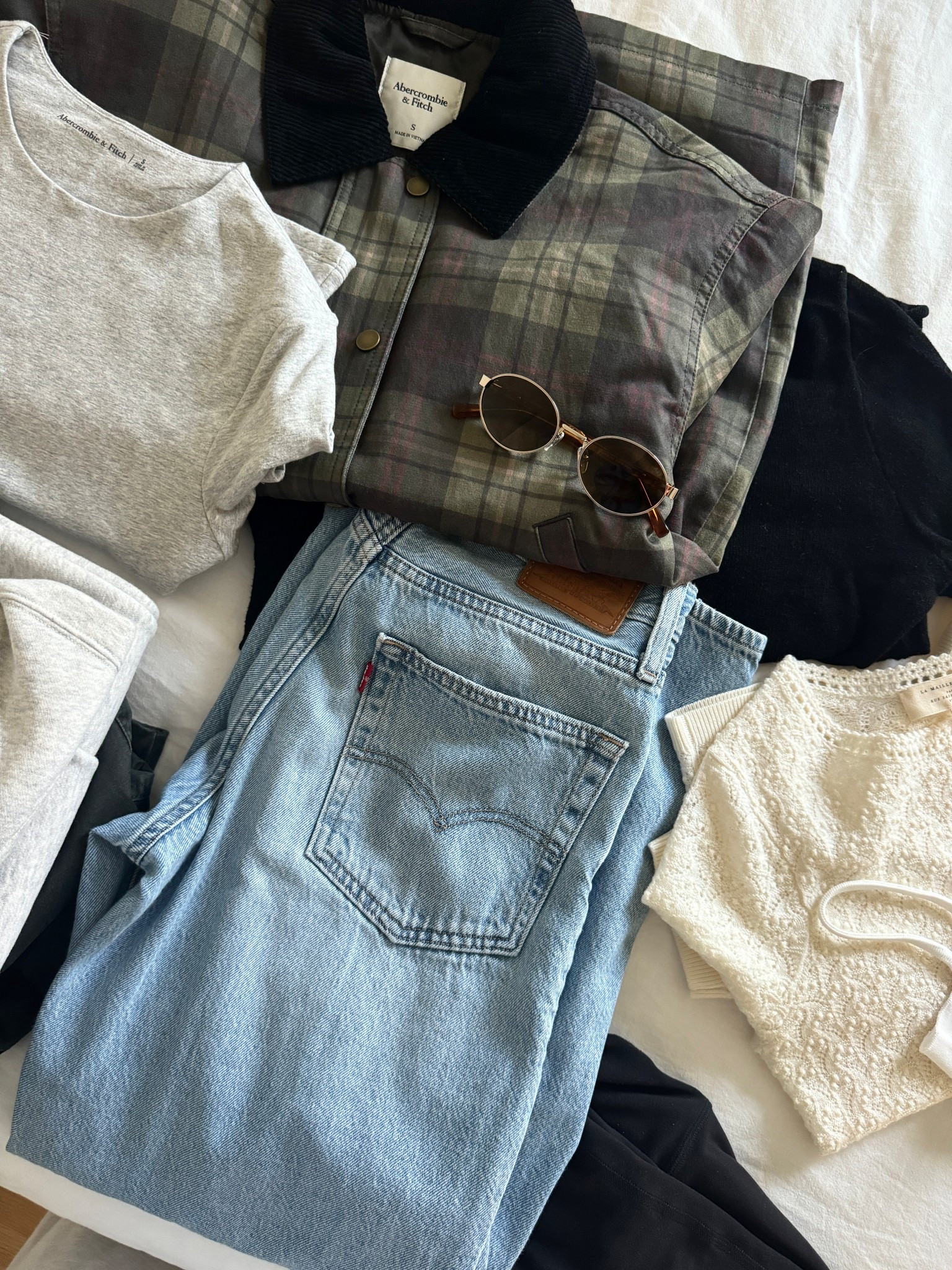 new fall faves from abercrombie & sezane 🫶🏼 

#LTKStyleTip #LTKSeasonal #LTKFindsUnder100