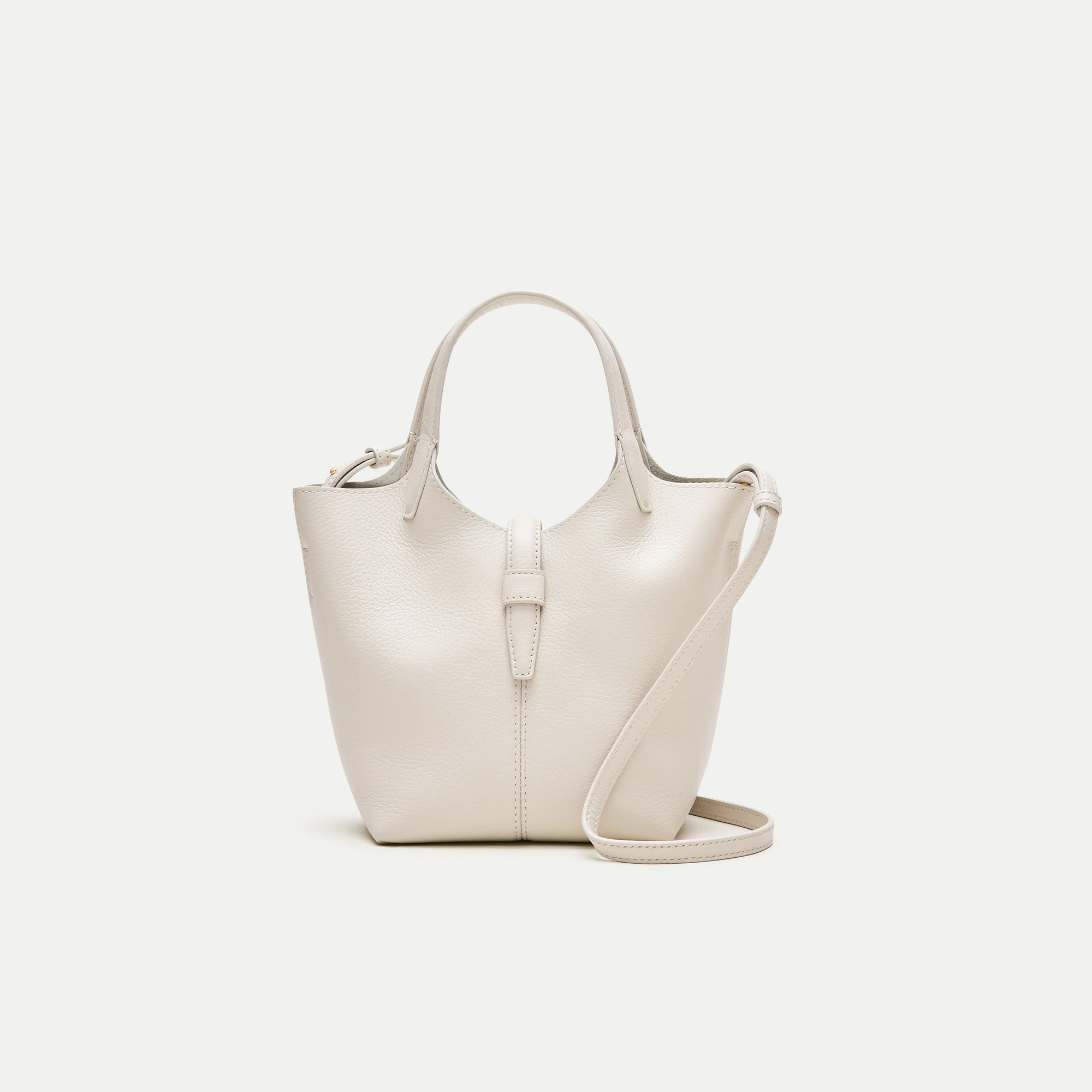 Yorke small tote in leather | J. Crew US
