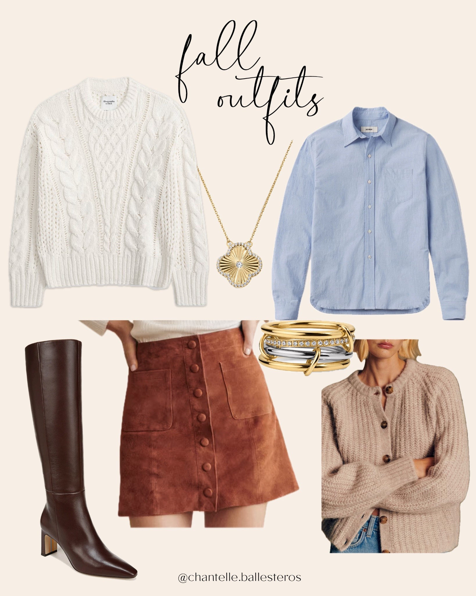 I ordered these knee-high boots in chocolate brown and am so excited to style them up multiple ways! I think this would be a fun fall outfit to play up different textures and neutral shades 🤎

#LTKWorkwear #LTKSeasonal #LTKStyleTip