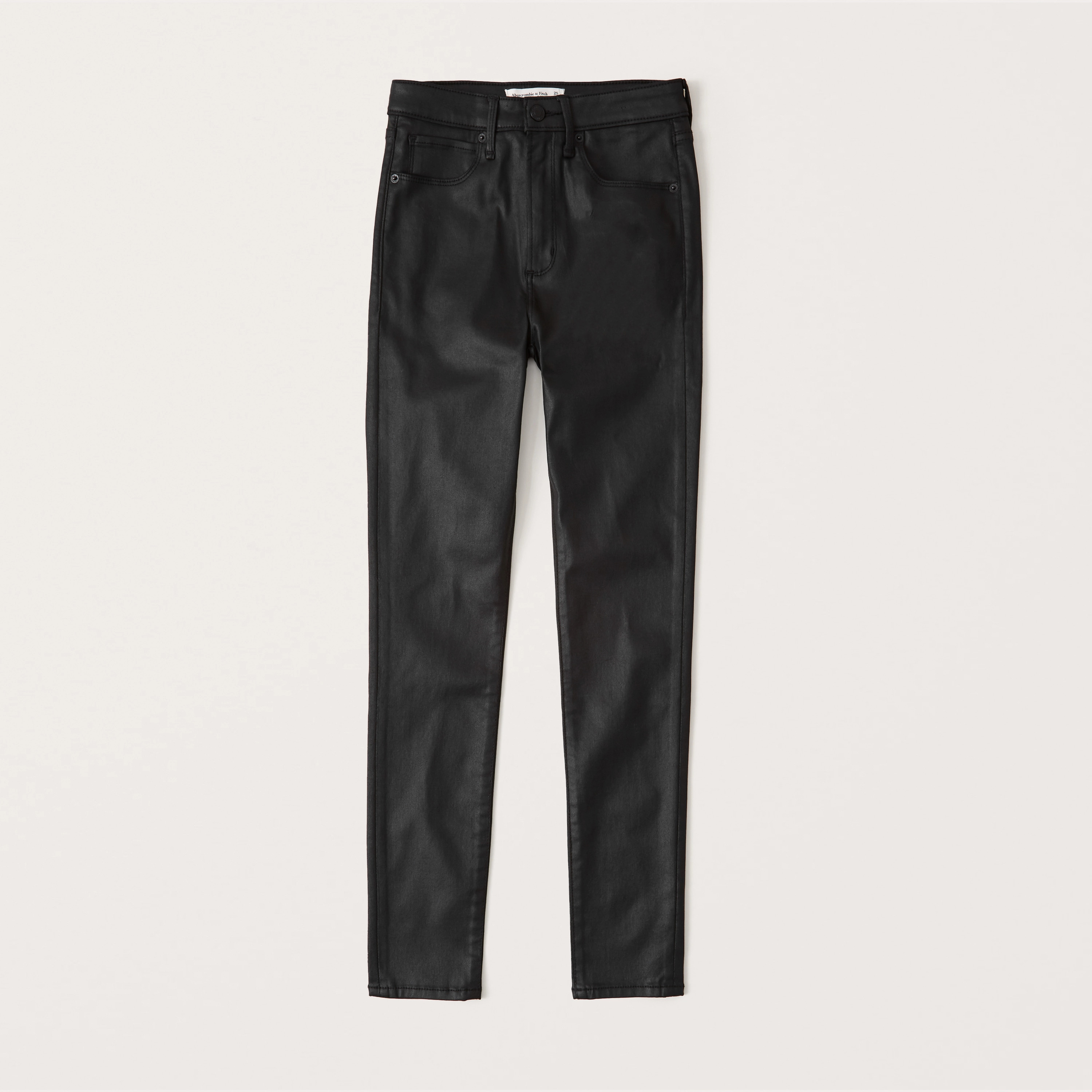 High Rise Super Skinny Ankle Jeans | Abercrombie & Fitch (US)