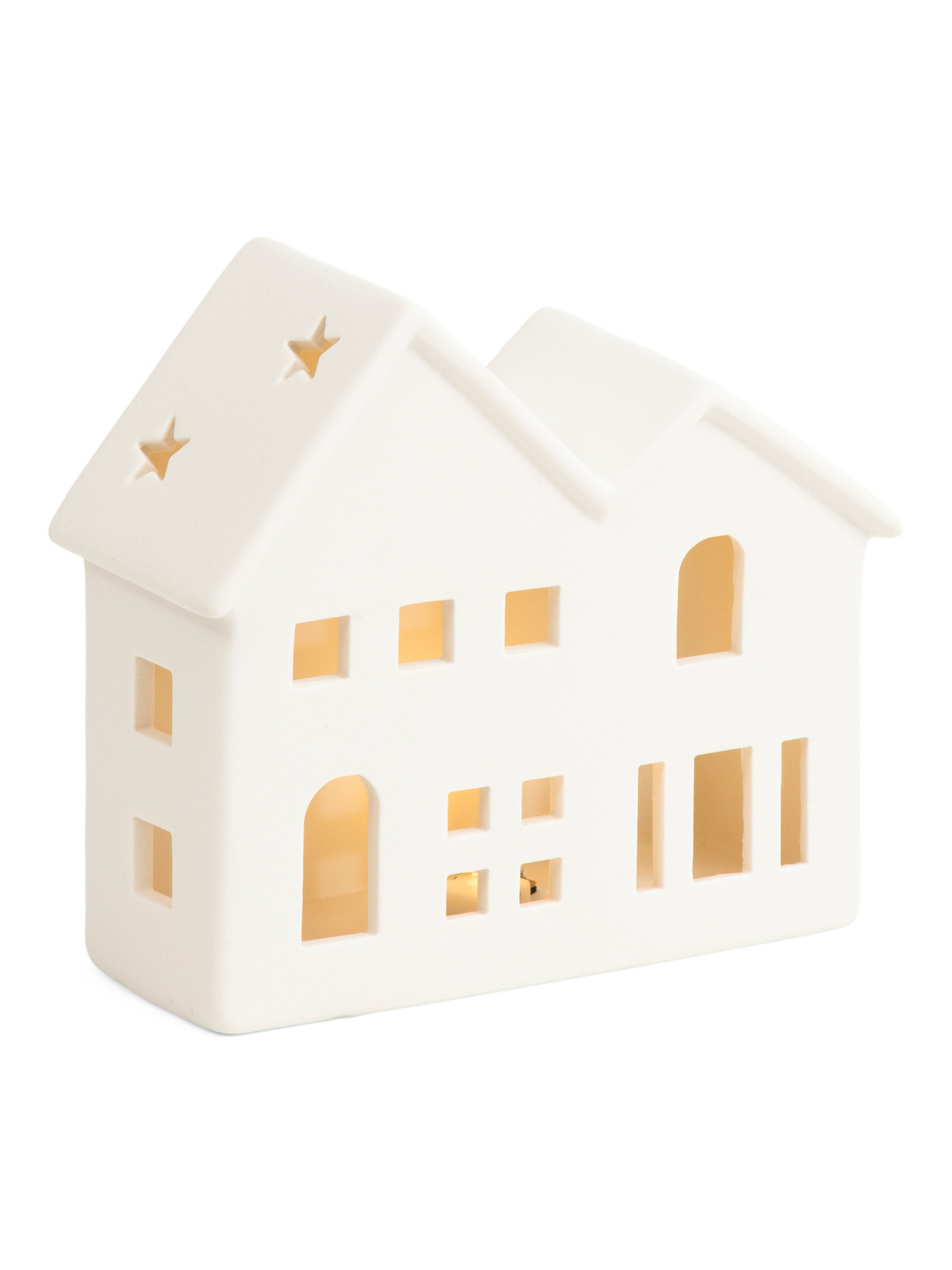Led Matte Ceramic House | Christmas In July | Marshalls | Marshalls