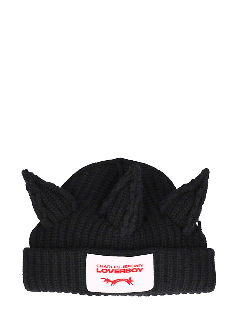 Berserker wool & nylon beanie - Charles Jeffrey LOVERBOY - Men | Luisaviaroma | Luisaviaroma