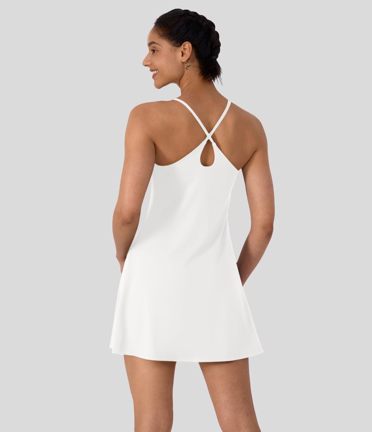 Softlyzero™ Plush Backless Active Dress-Easy Peezy Edition | HALARA