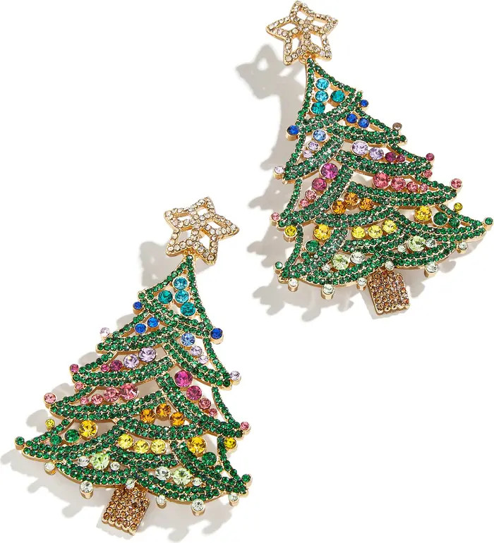 BaubleBar Christmas Tree Drop Earrings | Nordstrom | Nordstrom