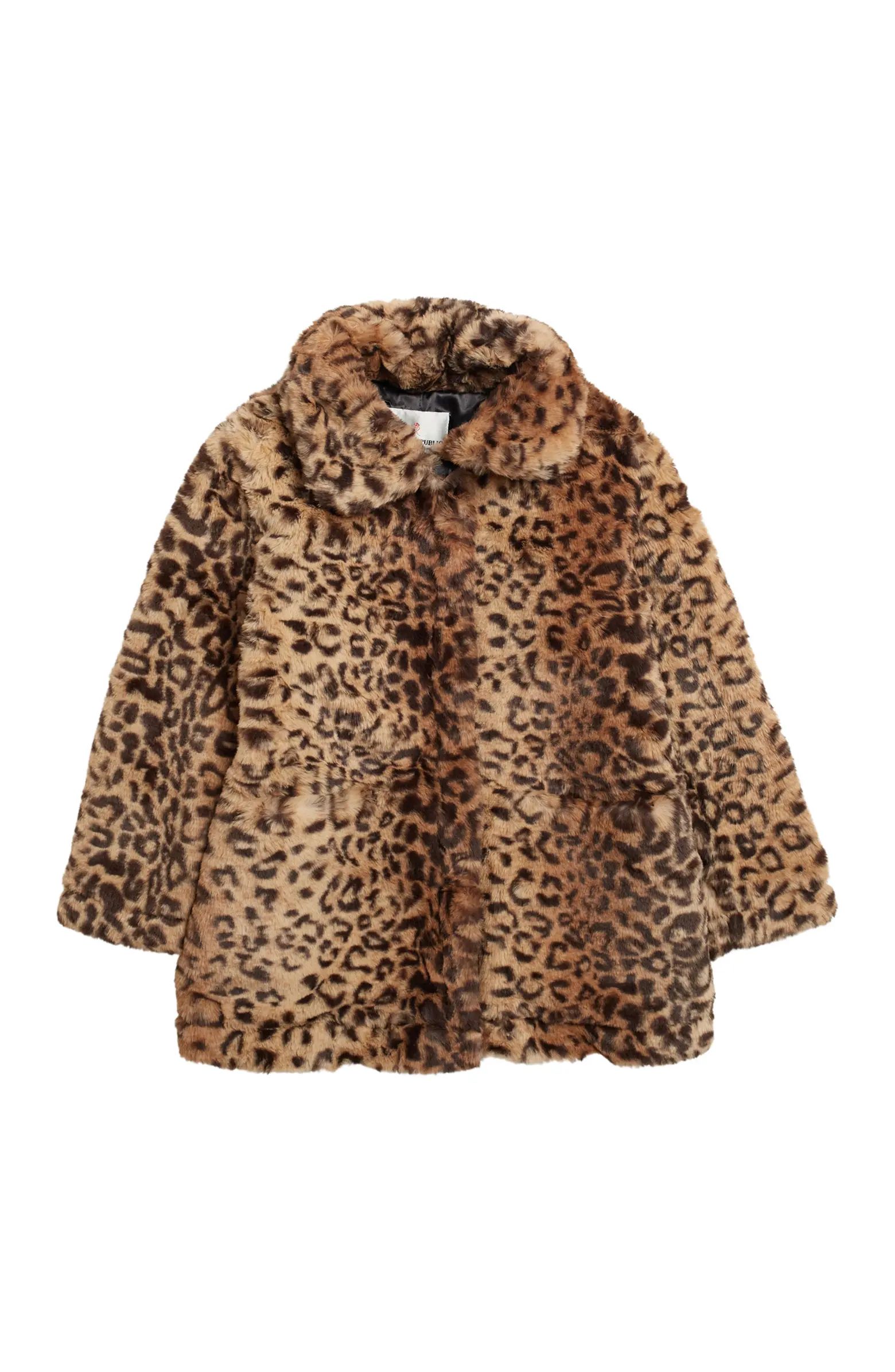 Faux Fur Jaguar Coat | Nordstrom Rack