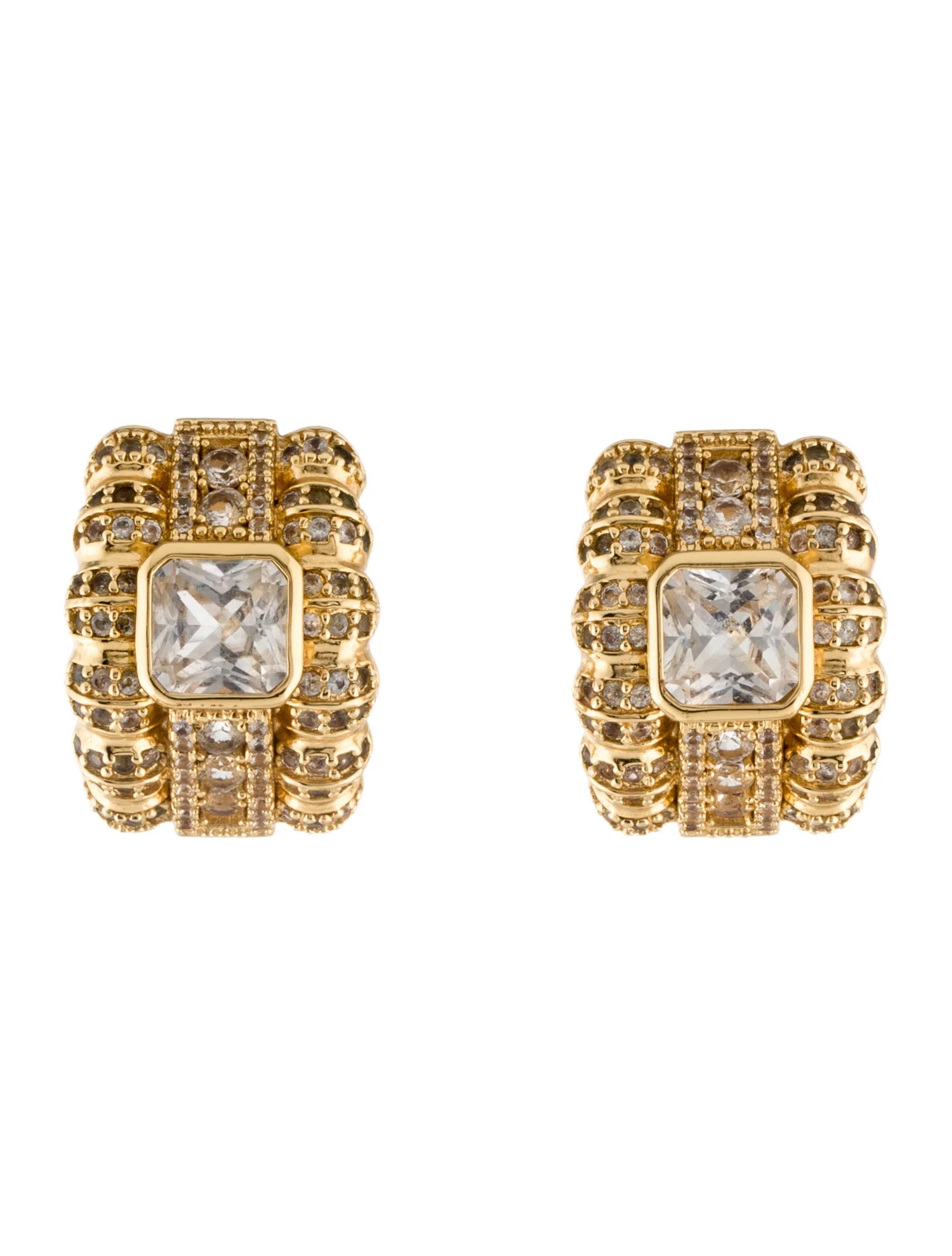 Dorsey Synthetic Sapphire Crawford Earclips - Earclip, Earrings - DYOER20844 | The RealReal | The RealReal