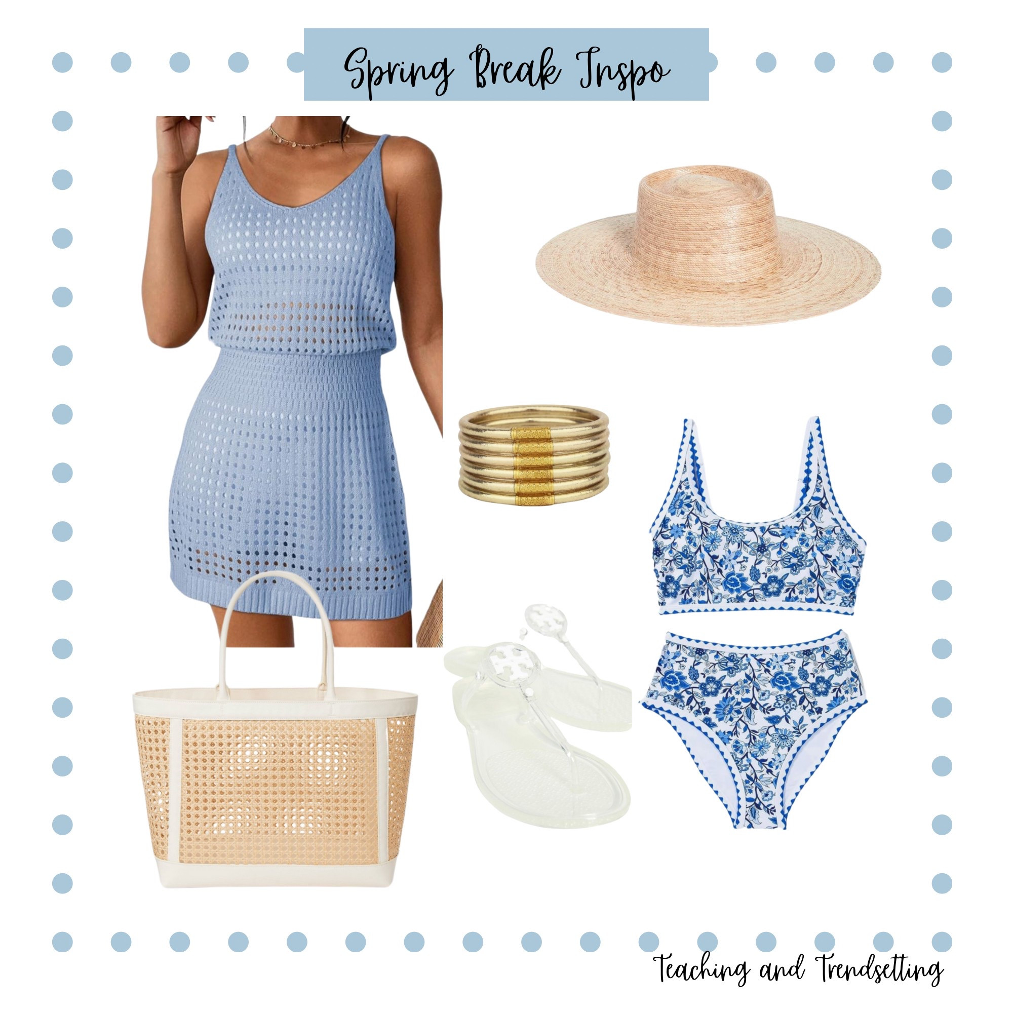 Dreaming of sunny days and beach waves? This outfit is all you need for the perfect day by the sea!
Shop the look for your next getaway 🏝️#SpringBreakStyle #BeachOutfit #LTKswim

