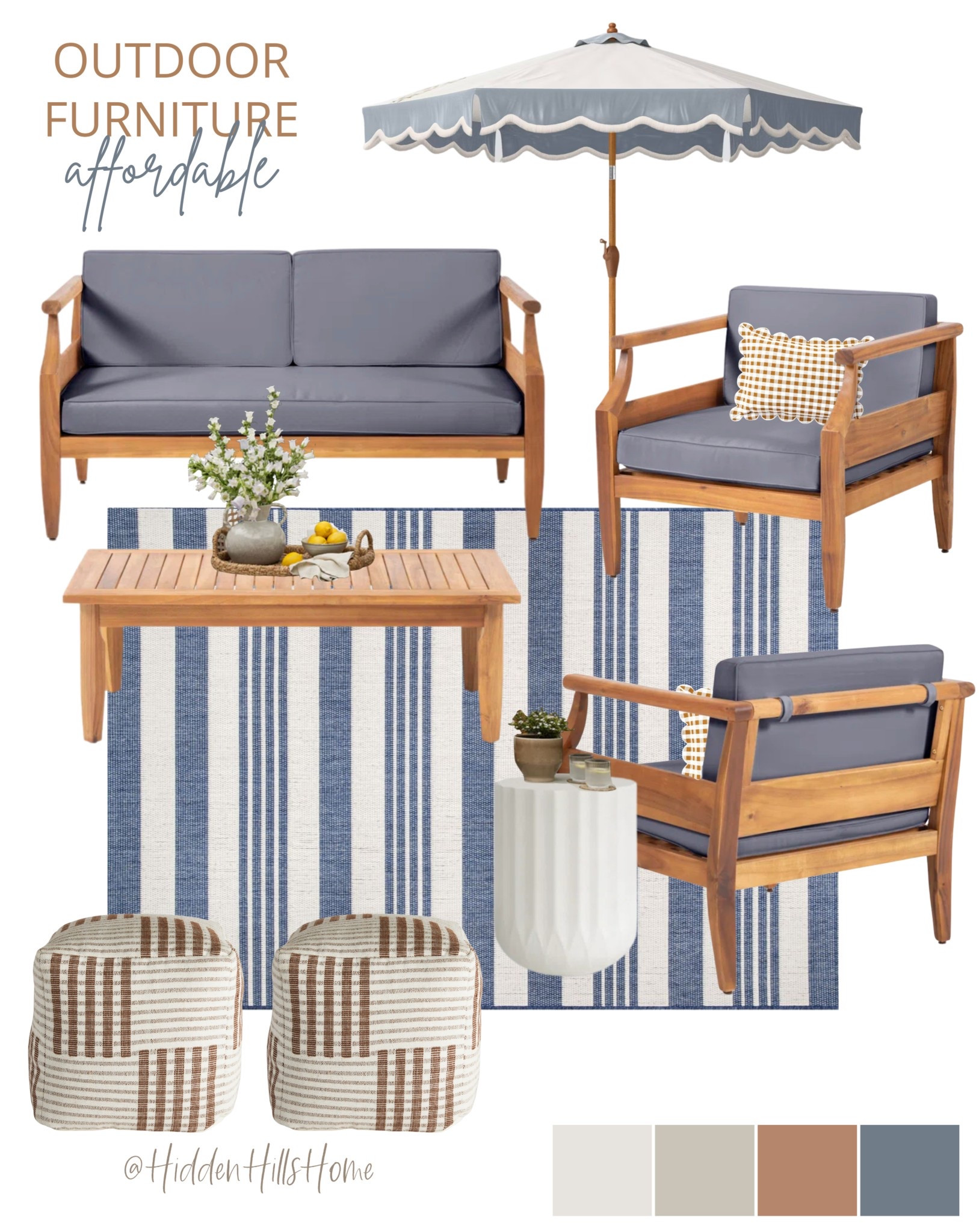 Affordable outdoor furniture, outdoor finds, outdoor coffee table, outdoor rug, outdoor sofa, outdoor mood board #outdoorr

#LTKSaleAlert #LTKHome #LTKSeasonal