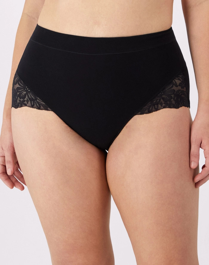 Bali Breathe Shaping Brief with Lace, 2-Pack | Bali Bras