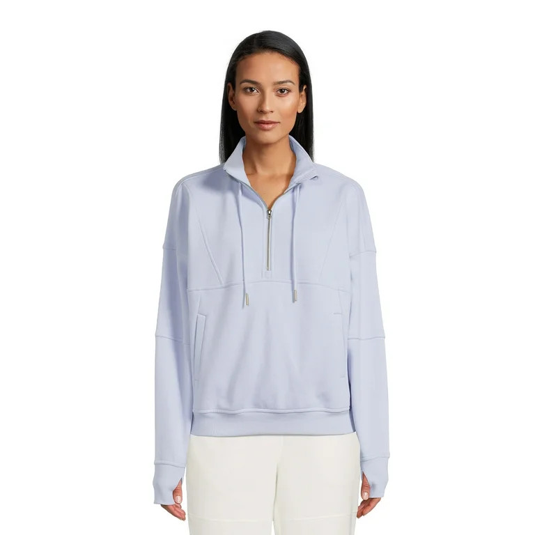 Avia Women's Quarter Zip Pullover, Sizes XS-XXXL | Walmart (US)