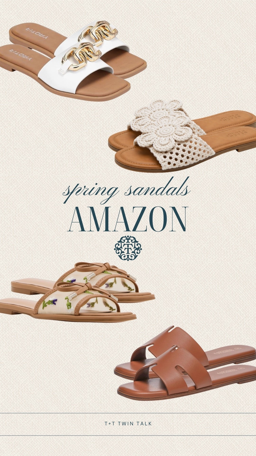 These are the sandals that go with basically everything. We pulled a mix of simple styles with a few standout details, all from Amazon so they’re easy to grab. Great for errands, beach days, or throwing on with any casual outfit.

#LTKOver40 #LTKMidsize #LTKSeasonal