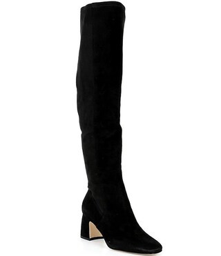 Georgette Suede Over The Knee Boots | Dillard's