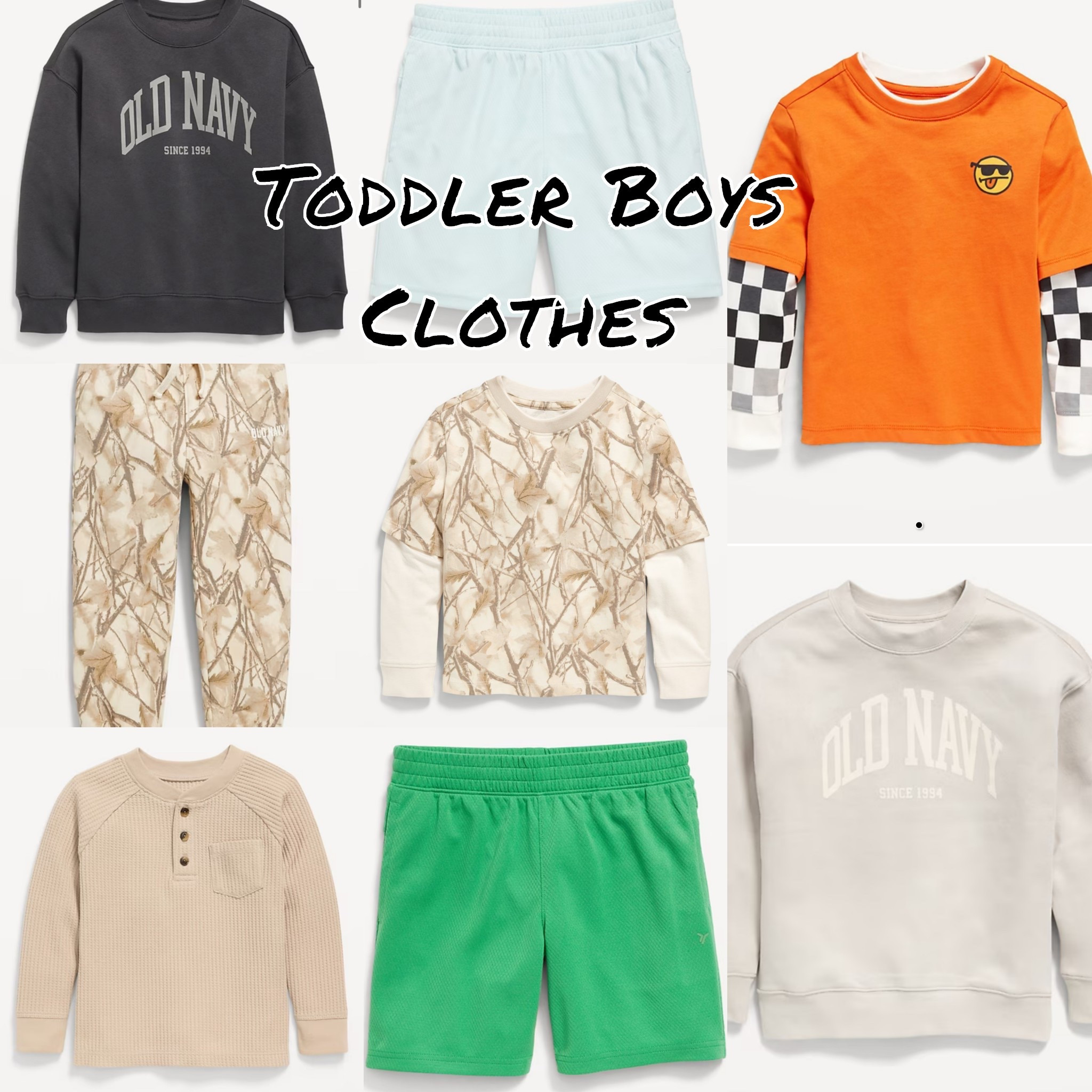 Old Navy finds for toddler boys!