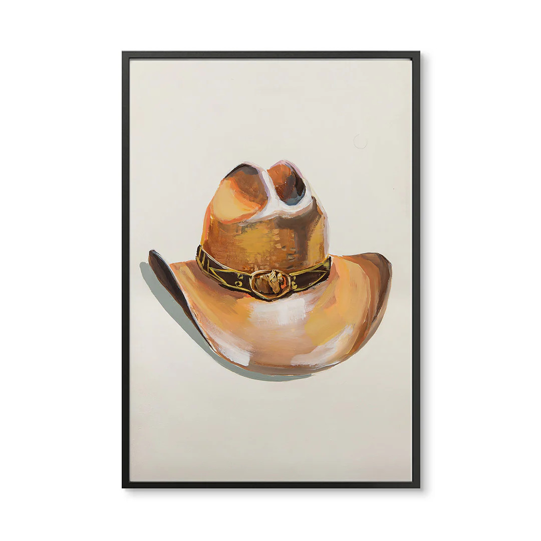 Cowboy Hat by Brooke Lancaster Art Prints | Urban Garden Prints