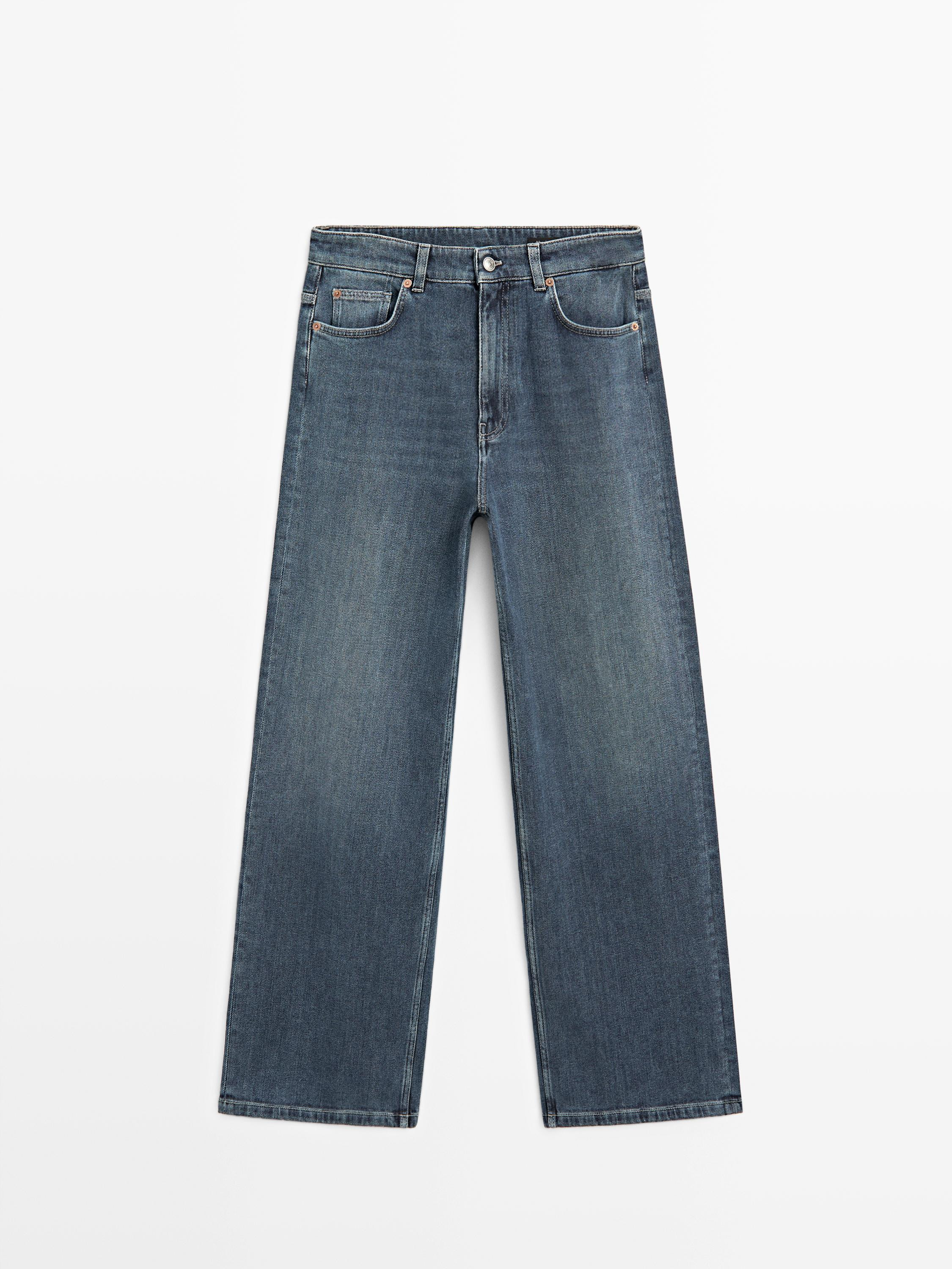 Relaxed fit mid-rise jeans | Massimo Dutti US