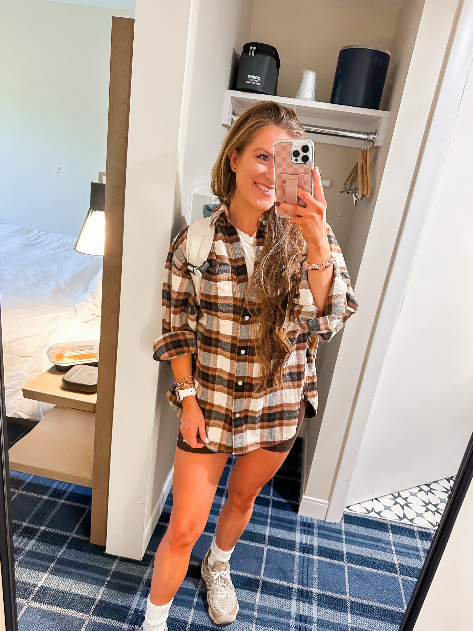 Fall hiking outfit, fall outfit inspo, Maine hiking inspo, aerie finds, Amazon biker shorts, new balance 

#LTKShoeCrush #LTKSeasonal #LTKStyleTip