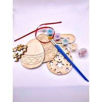 Easter Craft Kit For Boys & Girls, Three Egg Crafts in One, Magnet, Ornament Holder Great Gift From The Bunny | Etsy (US)