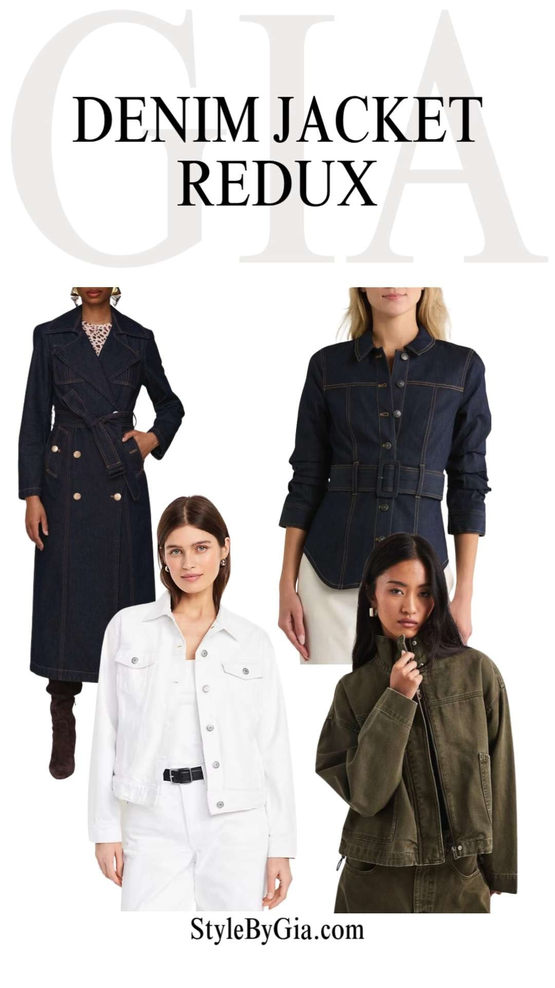 Denim Jacket Redux: Because one blue jacket just isn’t enough. 🎯— Tap to shop 5 fresh denim layers for that effortless “I-just-threw this on” vibe. Which wash are you adding to your collection? 

 #LTKCyberWeek #LTKGiftGuide #LTKTravel