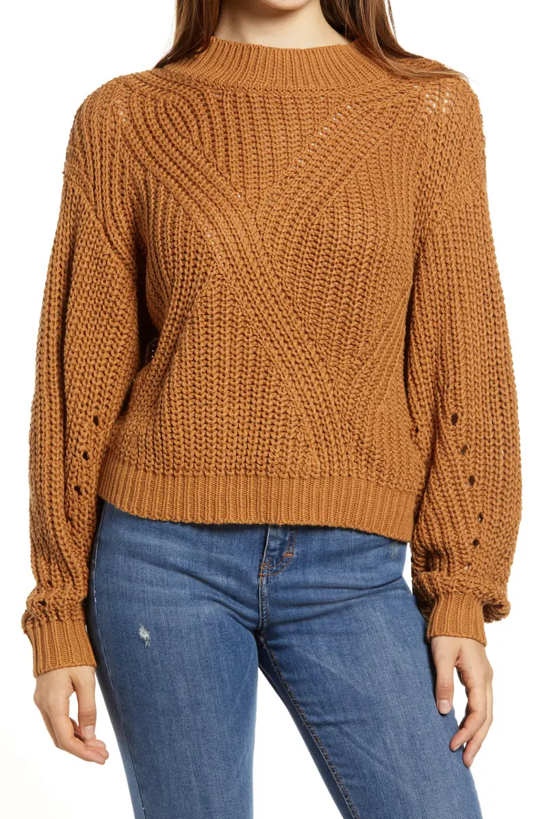 Traveling Stitch Sweater | Nordstrom