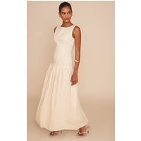 Butter Yellow Drop Waist Maxi Dress | PrettyLittleThing US