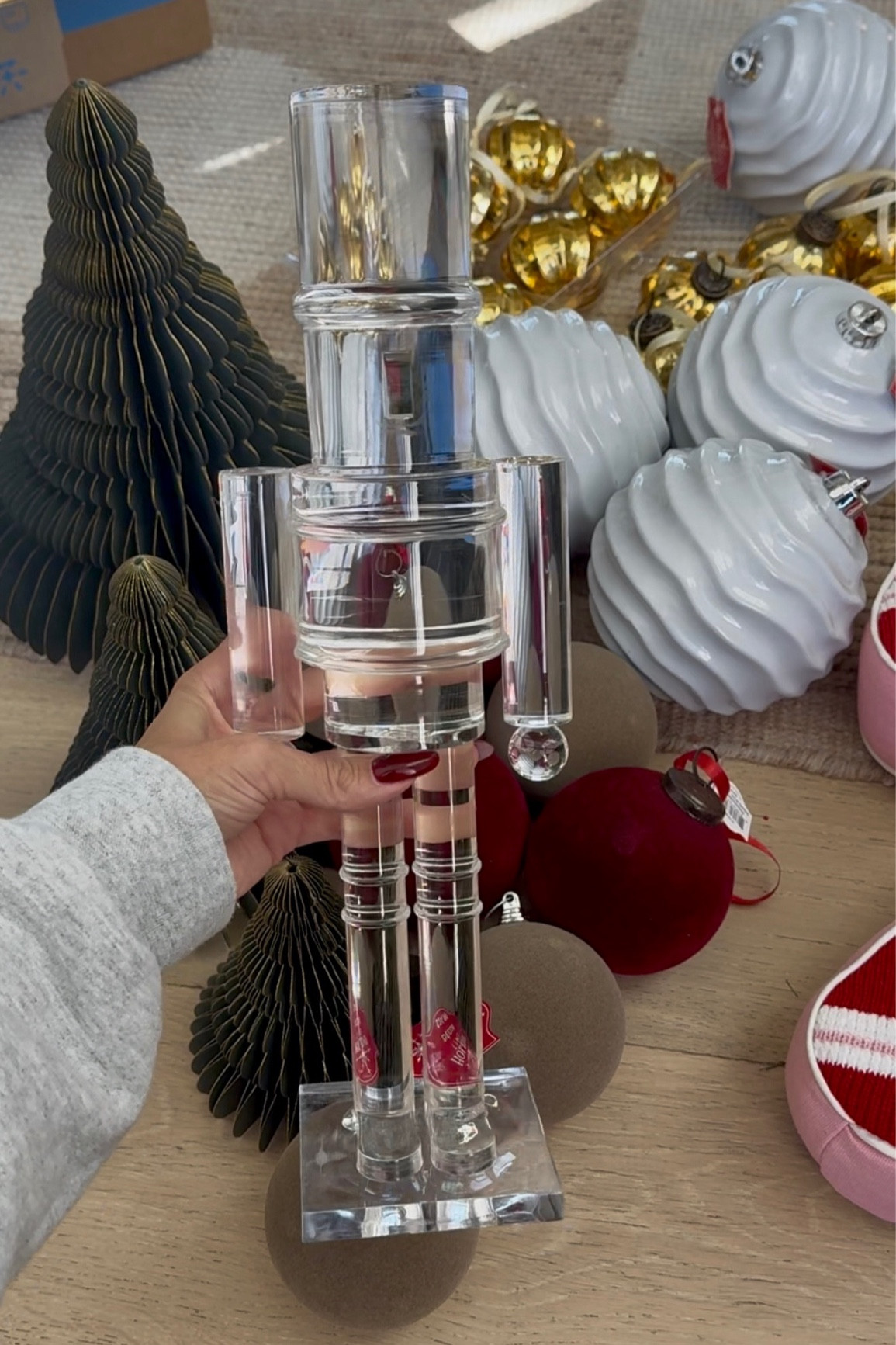 This acrylic nutcracker is finally back in stock!! It’s such a good look for less and will sell out again! Only $24 🙌🏼
@Walmart #WalmartPartner #WalmartHome

Christmas decor, Christmas nutcracker, holiday decor, Christmas home decor, Walmart finds, Christine Andrew 

#LTKHoliday #LTKFindsUnder50 #LTKHome