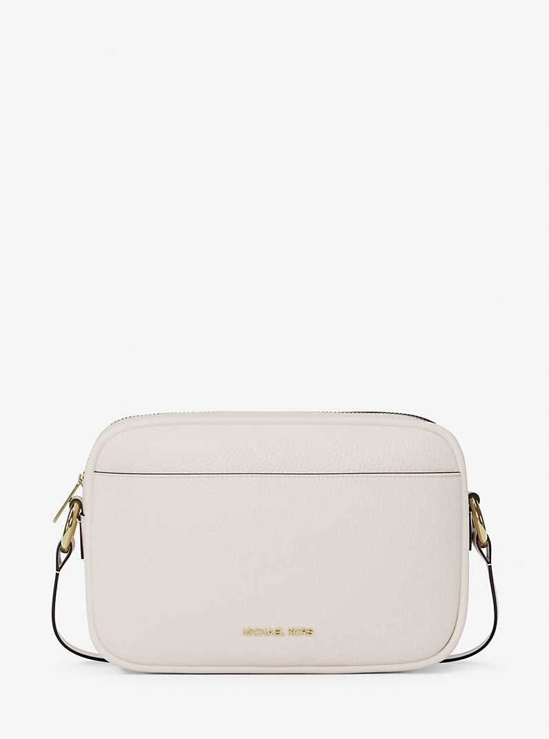 Jet Set Large Pebbled Leather Camera Crossbody Bag | Michael Kors US