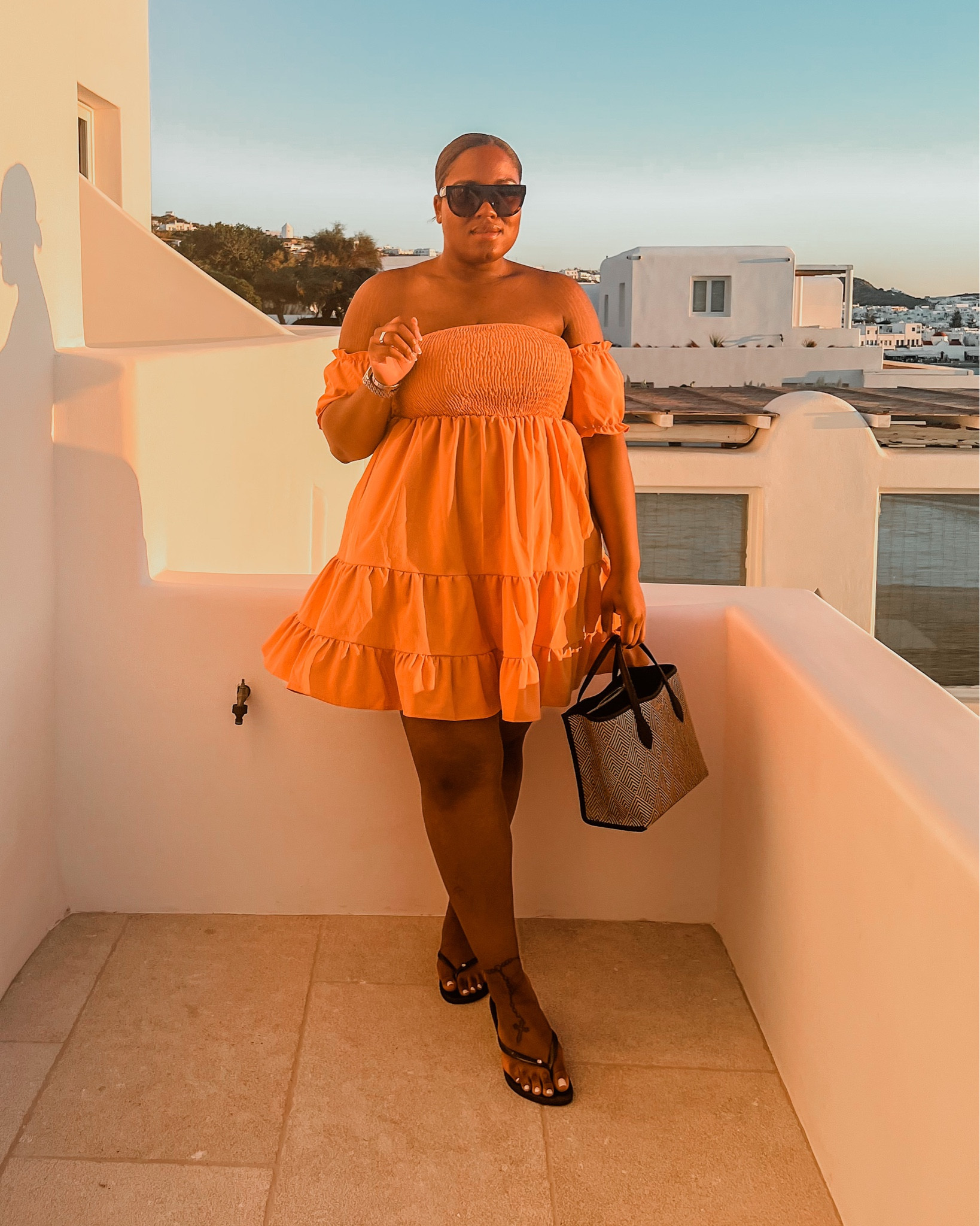 Orange is the new black - At least when in Mykonos!

off shoulder dress | orange dress | milkmaid dress

#LTKHoliday #LTKcurves #LTKSeasonal