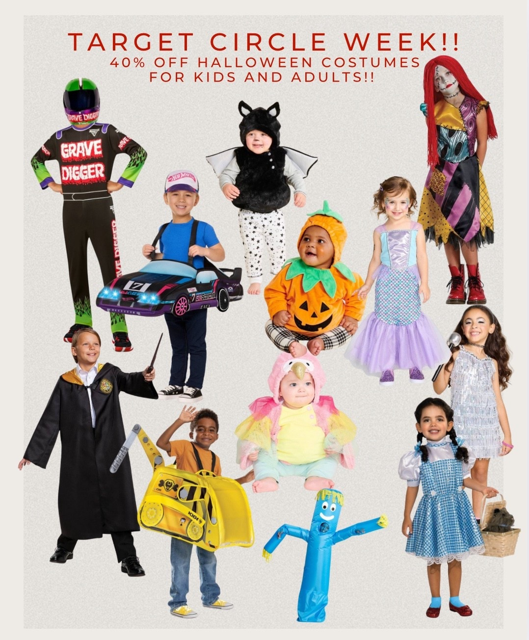 40% off Halloween costumes for kids and adults!! Grab your costumes early because it’ll be here quick!! Tons of options for everyone!!

#LTKSaleAlert #LTKBaby #LTKKids