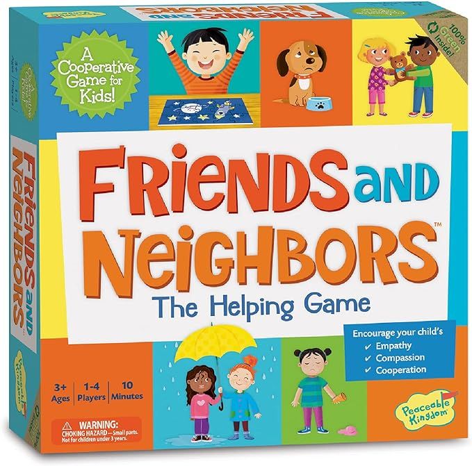 Amazon.com: Peaceable Kingdom Friends and Neighbors: The Helping Game Emotional Development Coope... | Amazon (US)