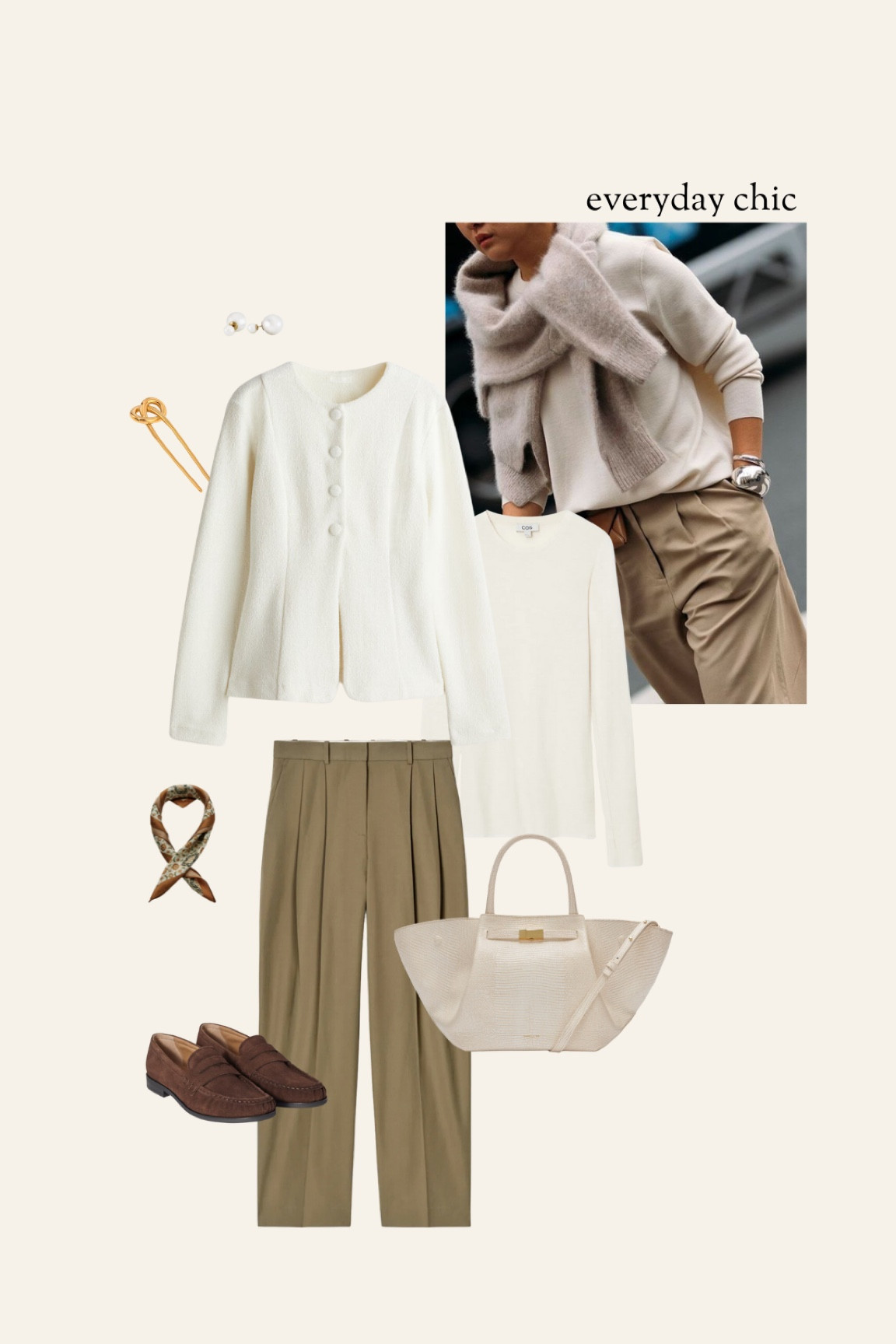 Everyday chic and workout outfit for transitional spring inspiration 

#LTKspring #LTKworkwear