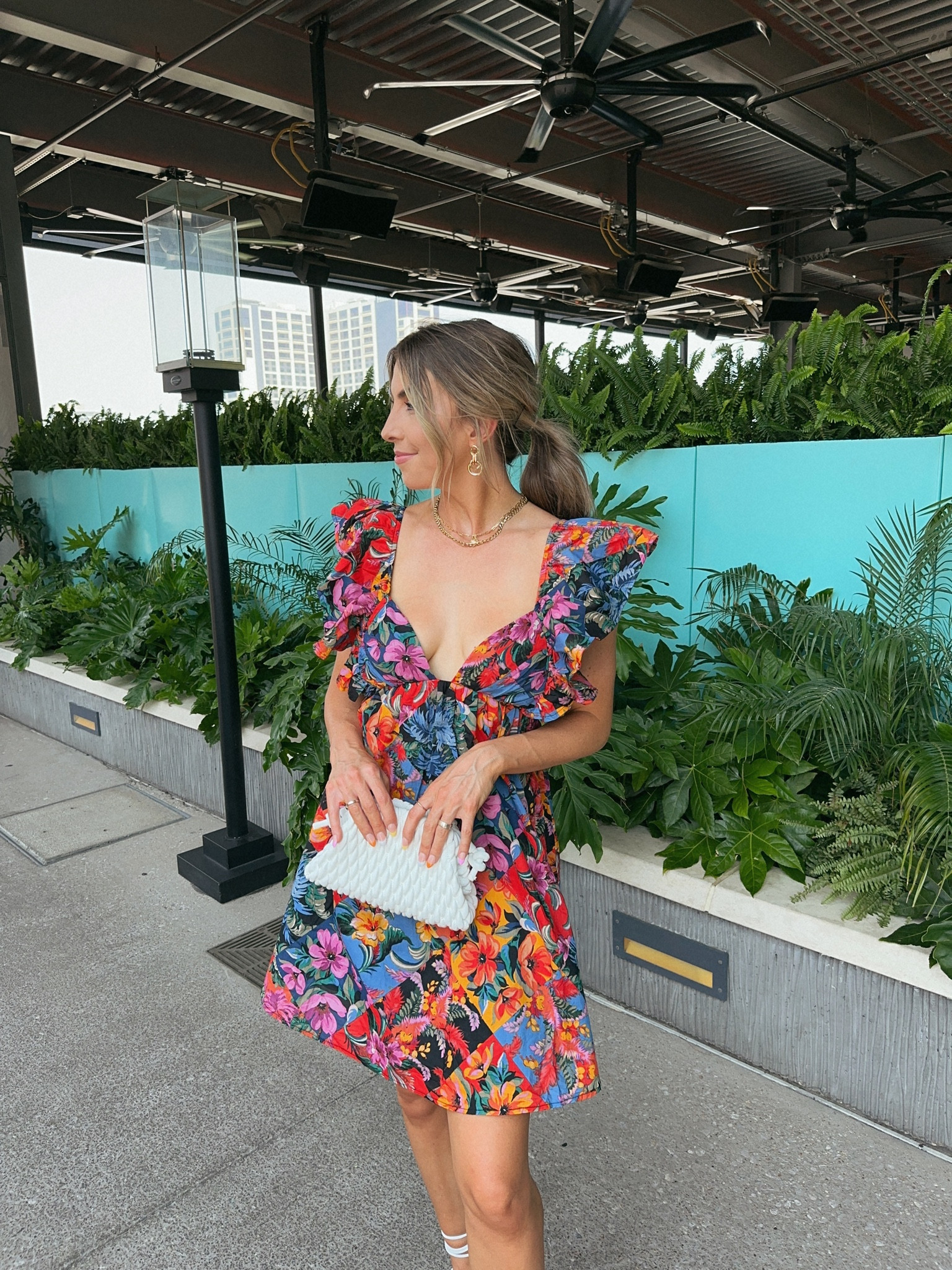 cloud nine mini dress talulah Talulah Cloud Nine Floral Mini Dress