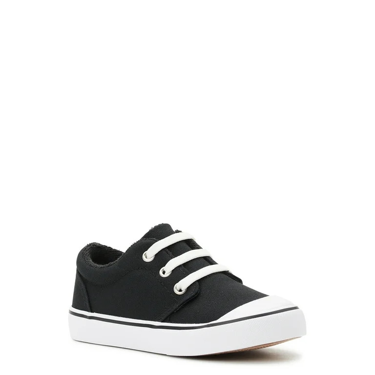 Wonder Nation Toddler Boys Elastic Lace-Up Sneakers, Sizes 5-12 - Walmart.com | Walmart (US)